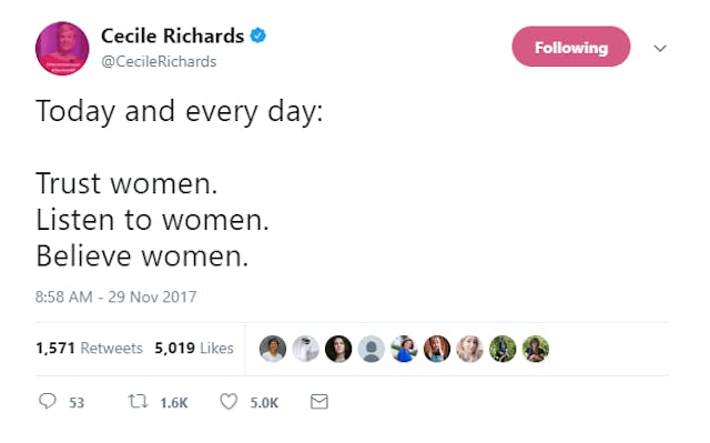 trust women