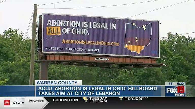 aclu billboard lebanon