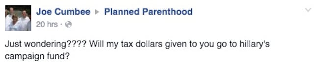 Hillary, Planned Parenthood, tax dollars, campaign