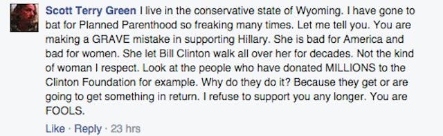 Planned Parenthood, Hillary Clinton, fools