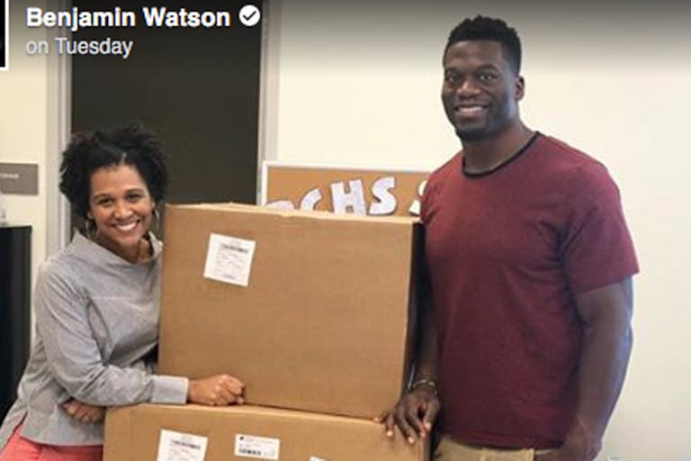 Benjamin Watson, ultrasound