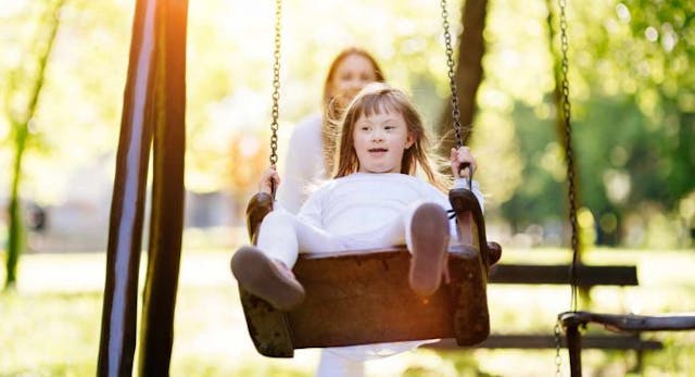 Stock photo Down syndrome