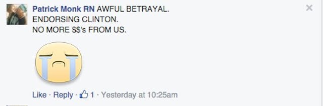 Betrayal, Clinton, Planned Parenthood