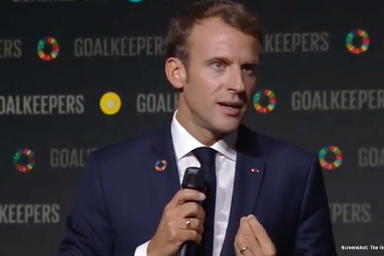 Emmanuel Macron, president of France