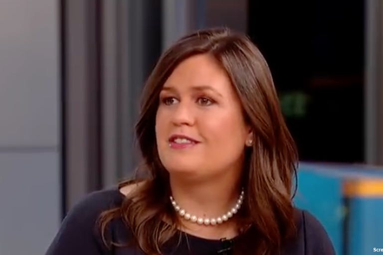 pro-life Sarah Huckabee Sanders