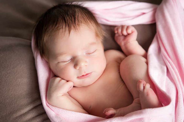 newborn baby girl, pro-life
