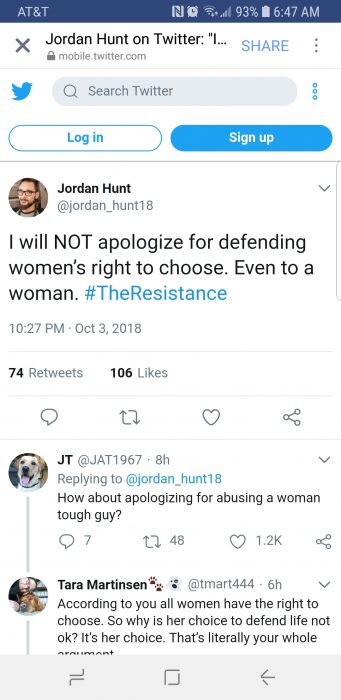 SHOCK: ‘Pro-choice’ man kicks and assaults pro-life woman image