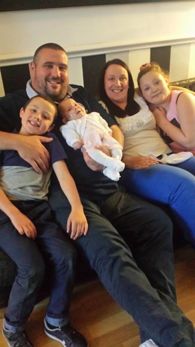 The McCrone Family. Photo via Facebook. The McCrone Family. Photo via Facebook.