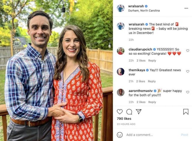 Sarah Krueger Instagram Reporter who suffered multiple miscarriages reminds women like her that ‘they are not alone’   image