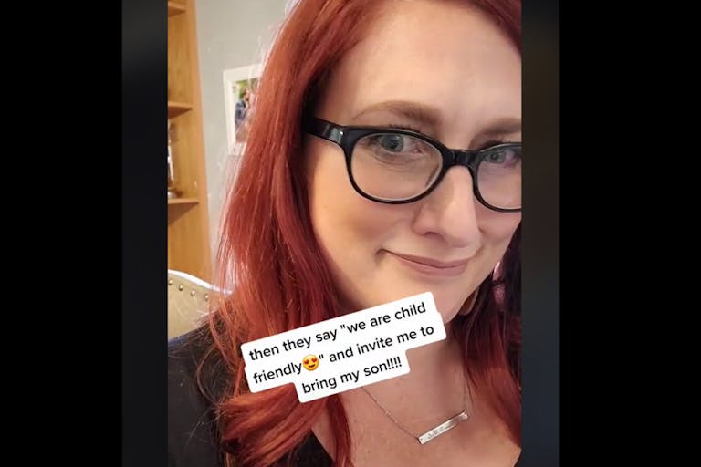 Screenshot from TikTok