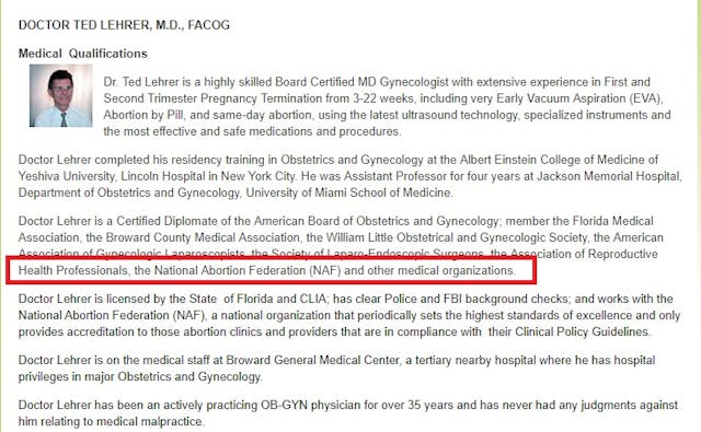 Abortion doc who forced abortion on wife a NAF member Image: website