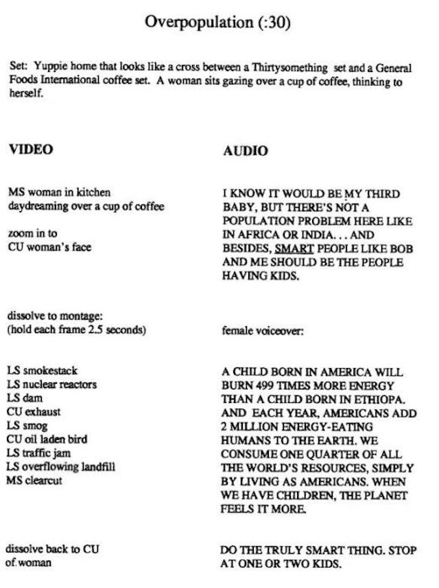 Screenshot from Tracy Stone-Manning’s 1992 gradute thesis. Children are an ‘environmental hazard,’ according to Biden nominee image