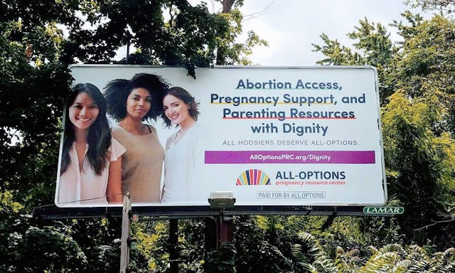 All Options abortion billboards