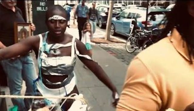 Prayer service at abortion facility disrupted by diapered, duct-taped protesters image