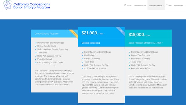 http://www.californiaconceptions.com/california-conceptions-cost/ , IVF