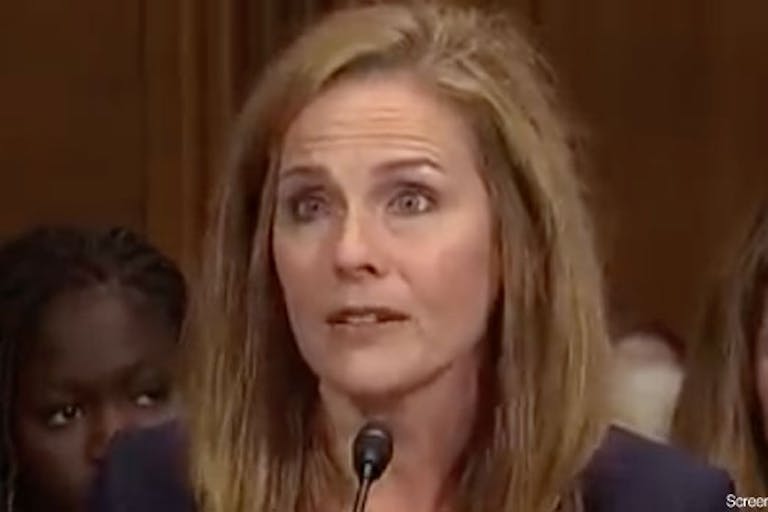 Supreme court nominee Amy Coney Barrett