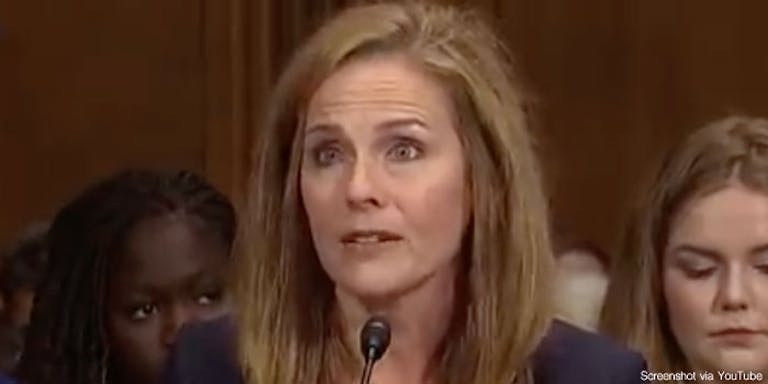 Supreme court nominee Amy Coney Barrett