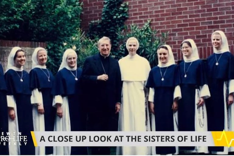 sisters of life, ewtn screenshot