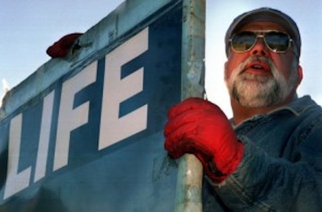 Pro-life activist James Pouillon life-sign1