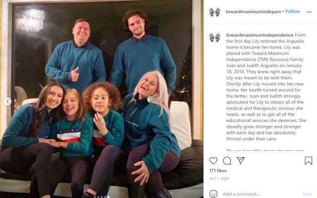 instagram, foster care, adoption, disabilities