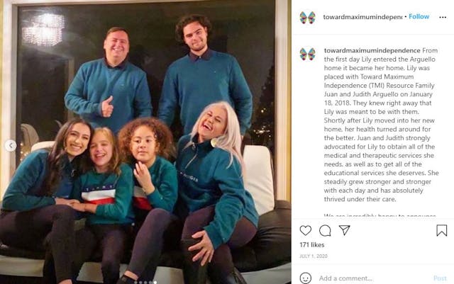 instagram, foster care, adoption, disabilities