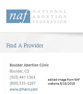 Image: Warren Hern NAF member (Image: edited screen from NAF website)