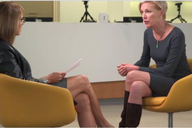 Planned Parenthood Cecile Richards Katie COuric