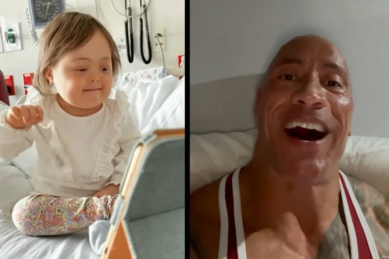 Dwayne Johnson, Down syndrome