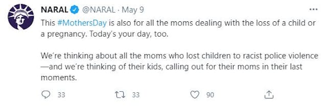 In honor of Mother’s Day, abortion advocates celebrated… abortion image