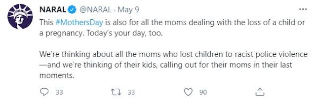 In honor of Mother’s Day, abortion advocates celebrated… abortion image