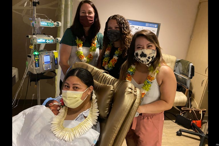 premature baby flight