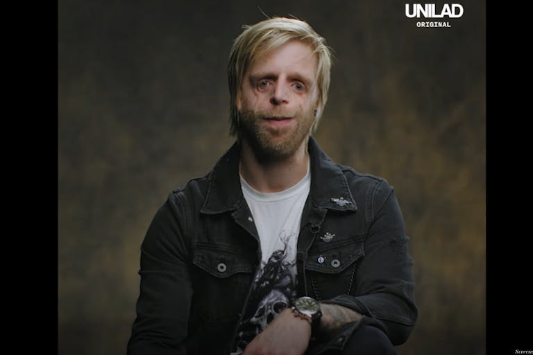 Screenshot from Facebook video