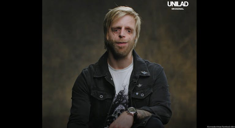 Screenshot from Facebook video