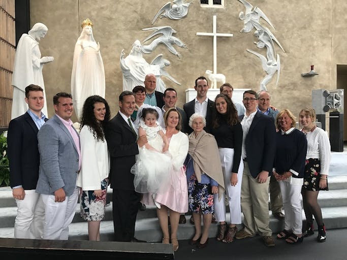 Doctors said Bella Santorum was incompatible with life, but she just celebrated her first communion