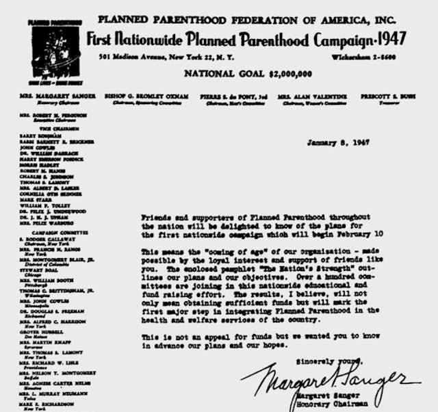 Prescott Bush on Board of Planned Parenthood Now is the time: Tell HHS why Planned Parenthood doesn’t deserve Title X funding image