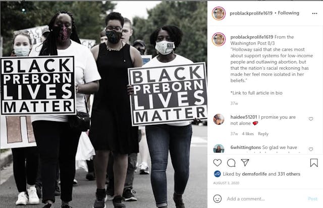 Founder of Pro-Black Pro-Life: ‘Abortion is a Band-Aid. We need to understand why women are bleeding.’ image
