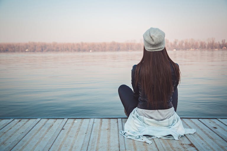 woman-dock