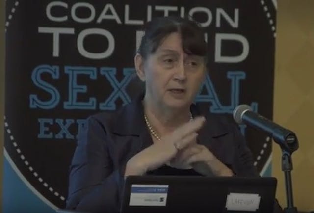 Laura Lederer forced to abort, trafficking