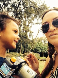 Ezekiel and Jessica. Photo courtesy of Jessica Barnes.