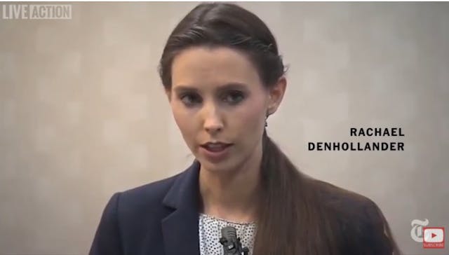 Rachael Denhollander Larry Nasser Aiding Abusers video from Live Action Image: Rachael Denhollander Larry Nasser Aiding Abusers video from Live Action