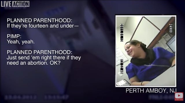 Planned Parenthood in New Jersey willingness to aid sex traffickers in Aiding Abusers docuseries Image: Planned Parenthood in New Jersey willingness to aid sex traffickers in Aiding Abusers docuseries