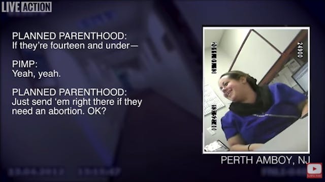 Image: Planned Parenthood in New Jersey willingness to aid sex traffickers in Aiding Abusers docuseries