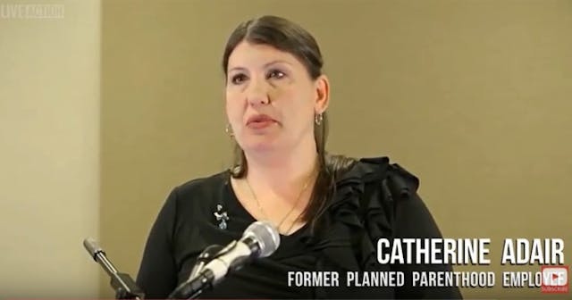 Catherine Adair in Aiding series about Planned Parenthood child sexual abuse cover up Image: Catherine Adair in Aiding series about Planned Parenthood child sexual abuse cover up