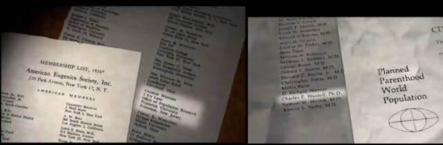 Eugenics leaders led the Nixon Commission on Population, (Image credit: Maafa21) planned parenthood