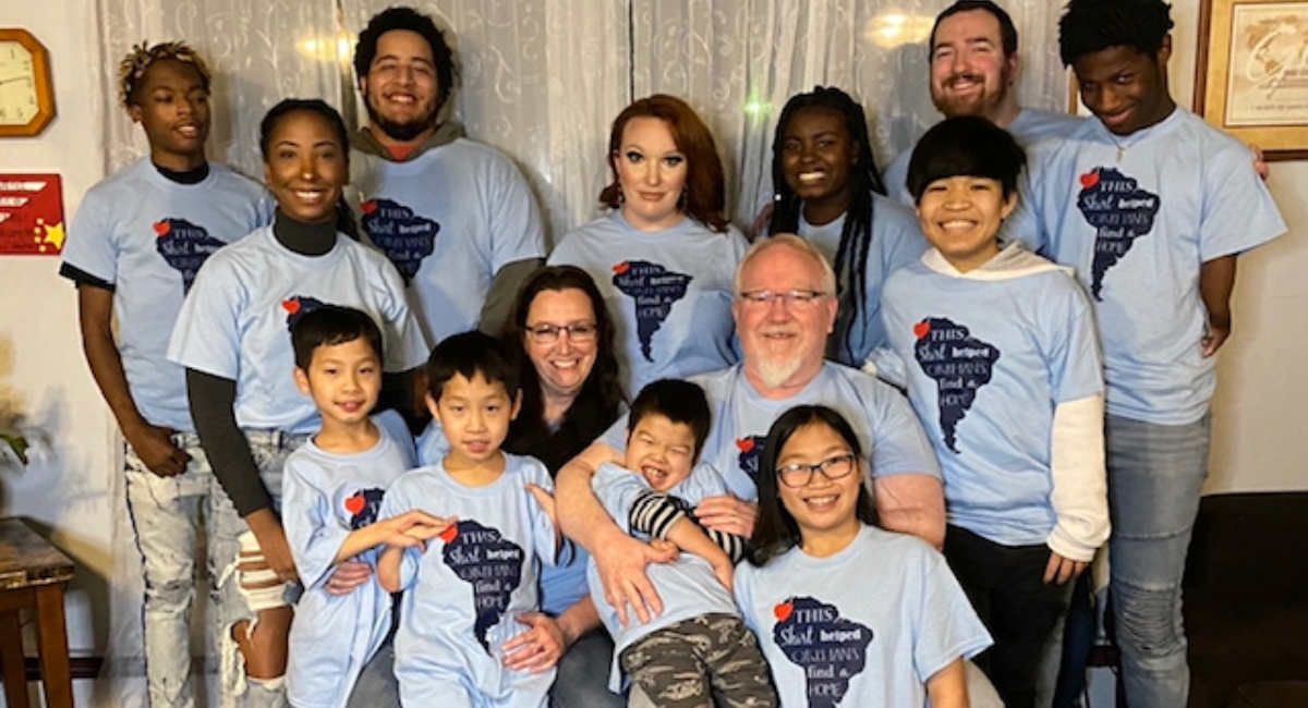 Always room for more': Adopting 13 children has made life one