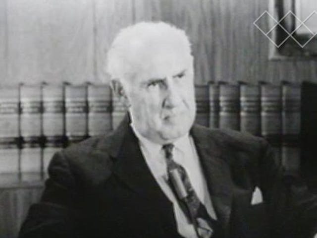 PPFA president Alan F Guttmacher speaks about abortion, 1965 Image: Alan F Guttmacher