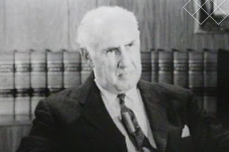 PPFA president Alan F Guttmacher speaks about abortion, 1965 Image: Alan F Guttmacher