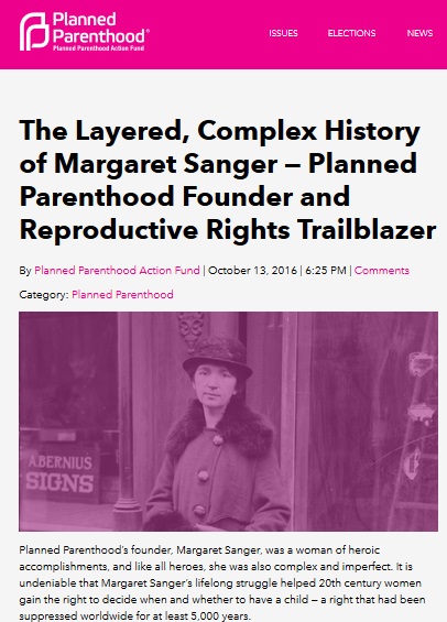 Planned Parenthood not serious about disavowing racist history image