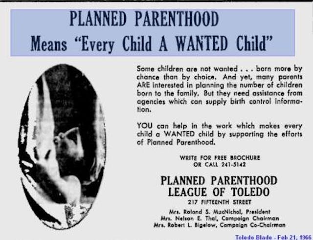 Were programs like Title X started to curb the population of certain people groups? image