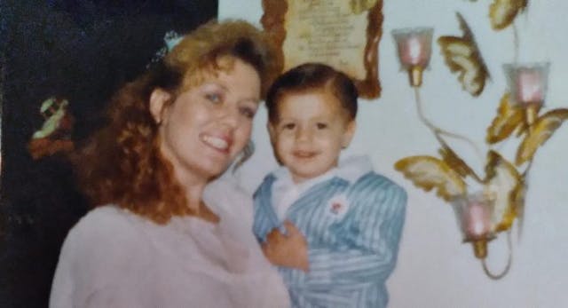 Author Sheryl Lockhart and her son Sean
